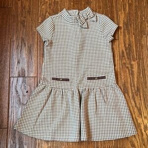 Janie and Jack Houndstooth Dress- Size 6